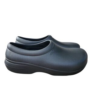 CROCS Bistro Work Clogs Unisex Black Slip Resistant Comfort Shoes